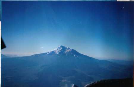 Mt. Shasta, much further south in the same range, but the only picture I have of this range